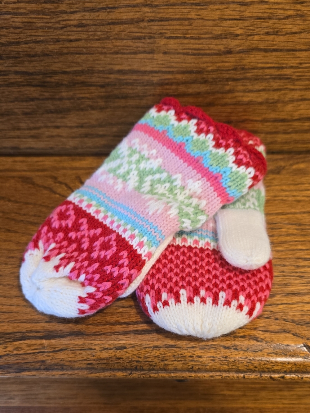 Wonderkids Patterned Kids Mittens